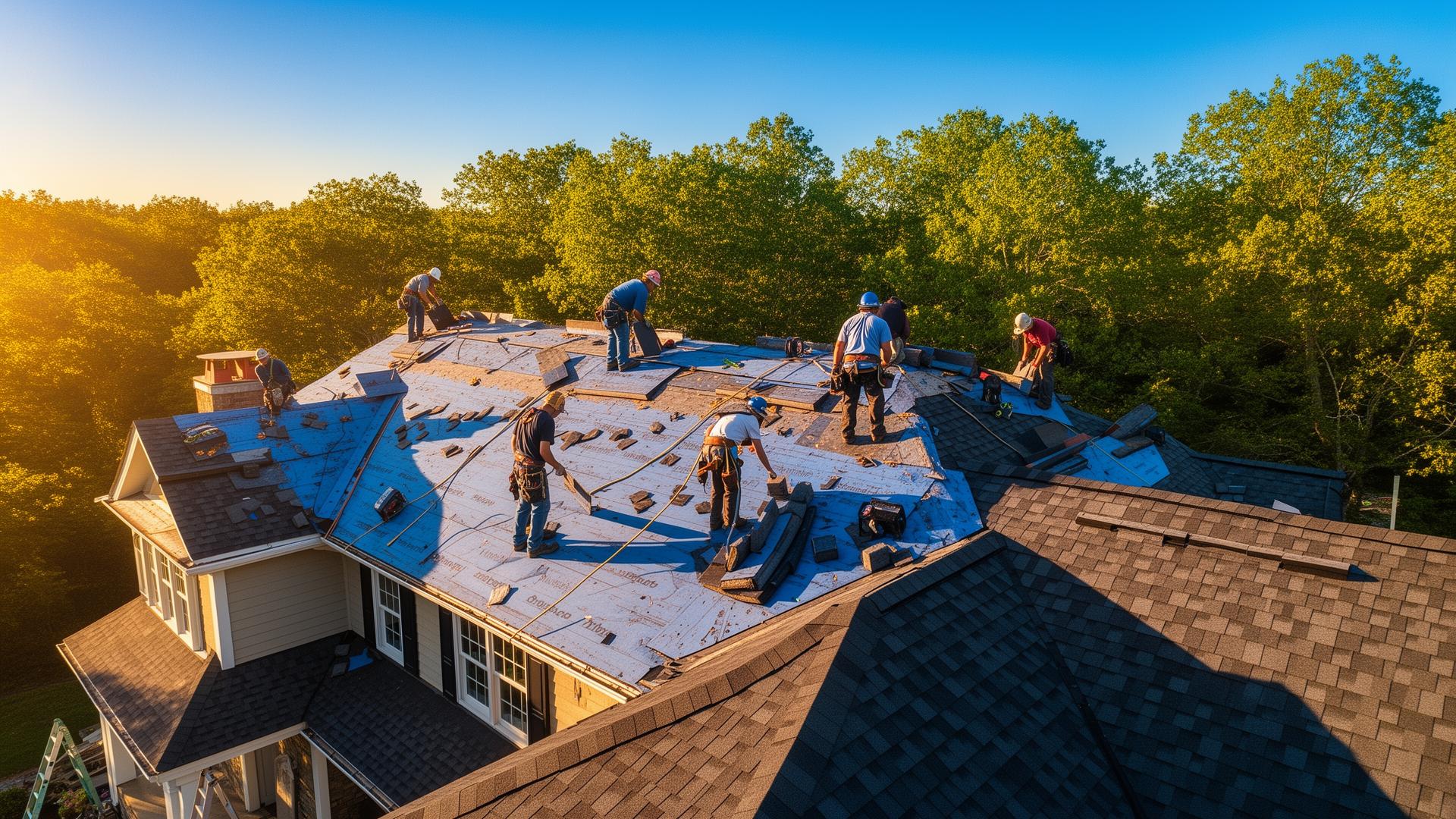 Forward Roofing crew