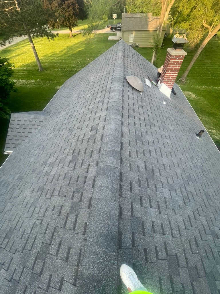 Charcoal Shingle Ridge Work