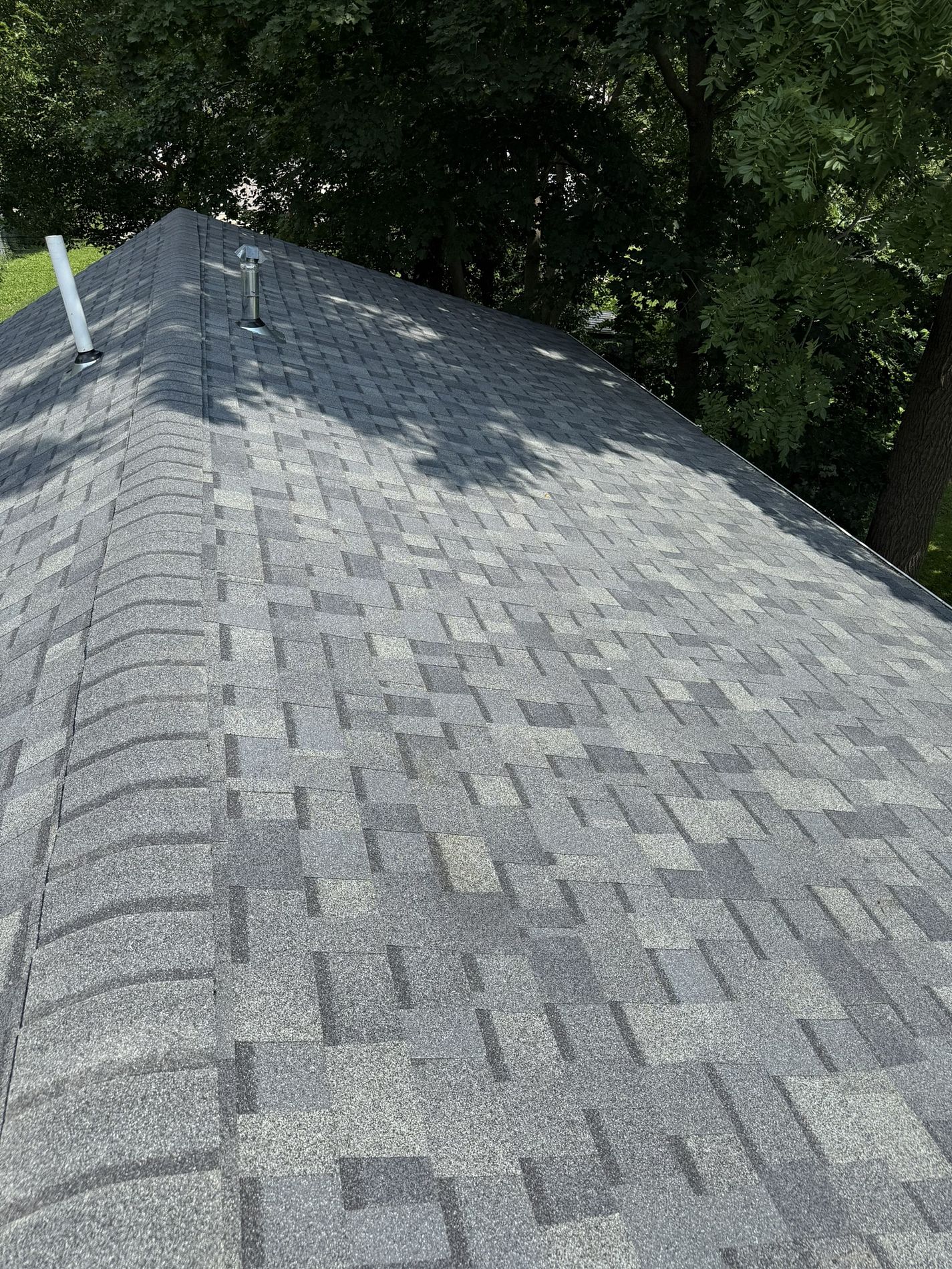 Slate Gray Shingle Install